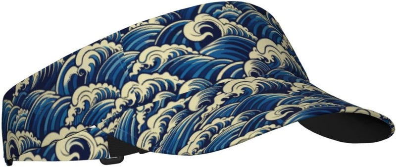 Gianlaima Sports Sun Visor Hats for Women Men Adjustable Lightweight Packable Sun Visor Hat Beach Pool Golf Tennis - Image 1